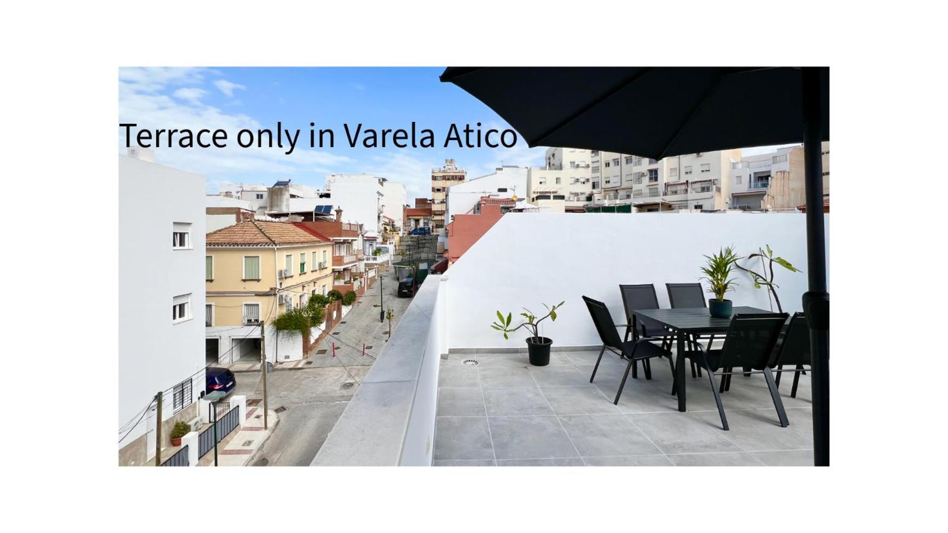 Apartamentos Varela 14 マラガ エクステリア 写真